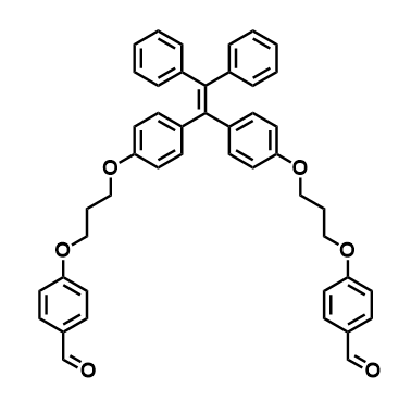 4,4'-(((((2,2-二苯基乙烯-1,1-二基)双(4,1-亚苯基))双(氧))双(丙烷-3,1-二基))双(氧))二苯甲醛
