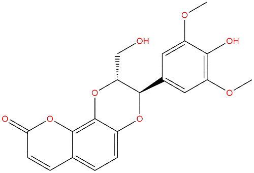 瑞香新素，Daphneticin，83327-22-4