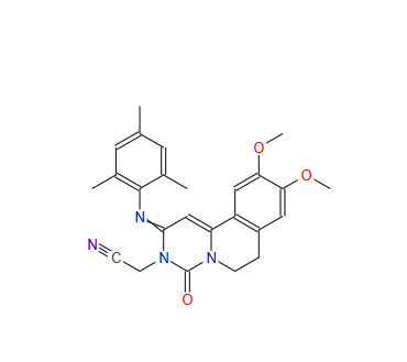 2-（2-（均三甲氧基）-9,10-二甲氧基-4-氧代-6,7-二氢-2H-嘧啶并[6,1-a]异喹啉-3（4H）-基）乙腈