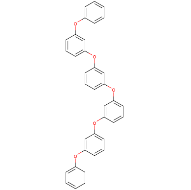 1,1'-oxybis[m-(m-phenoxyphenoxy)benzene]； 3705-62-2 