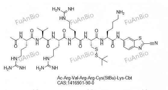 Ac-Arg-Val-Arg-Arg-Cys(StBu)-Lys-Cbt