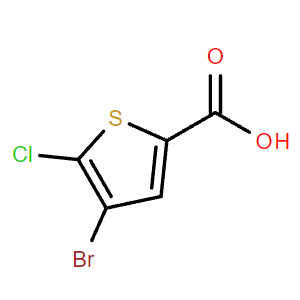 4-溴-5-氯噻吩-2-羧酸