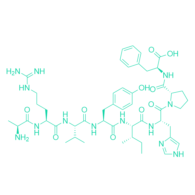 阿拉曼丁/51833-76-2；1176306-10-7（Free）/Angiotensin A /Ala-Angiotensin III；(Ala1)-Angiotensin II；Alamandine