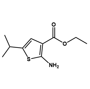 2-氨基-5-异丙基噻吩-3-甲酸乙酯