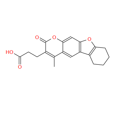 3-(4-甲基-2-氧代-6,7,8,9-四氢-2H-[1]苯并呋喃[3,2-G]苯并吡喃-3-基)丙酸
