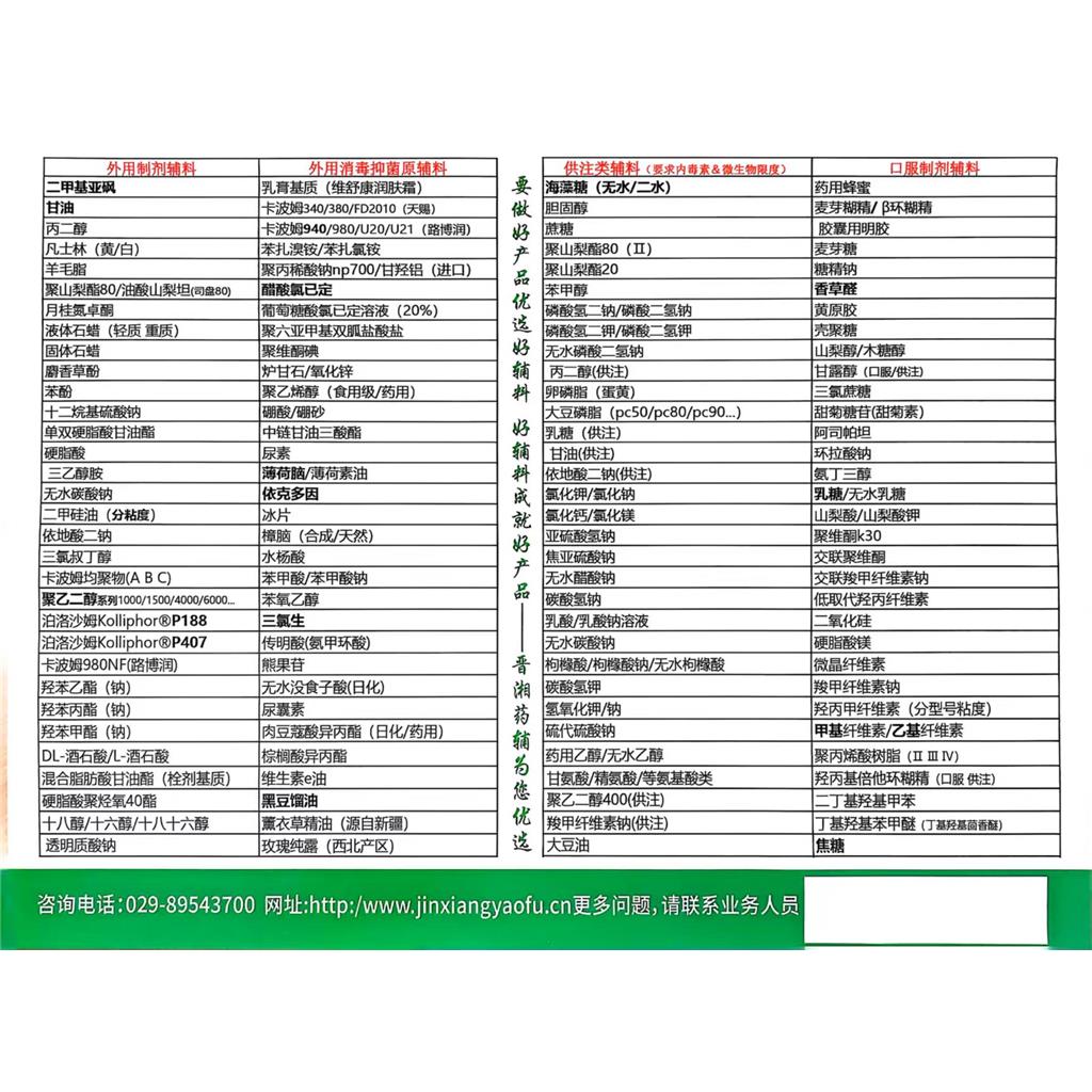 低取代羟丙纤维素（药用辅料），型号