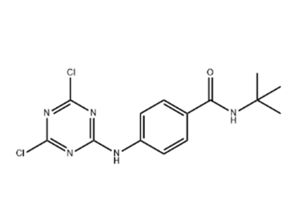 苯甲酰胺,4-[(4,6-二氯-1,3,5-三嗪-2-基)氨基]-N-(1,1-二甲基乙基)