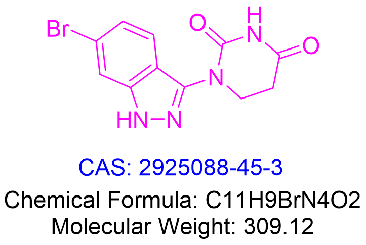 1-(6-溴-1H-吲唑-3-基)二氢嘧啶-2,4(1H,3H)-二酮