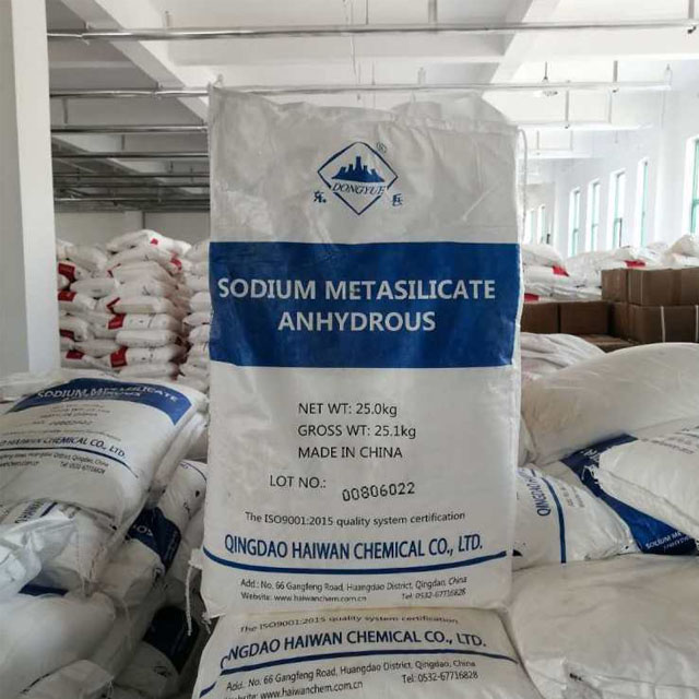 零水偏硅酸钠 洗涤原料污水处理除锈纺织印染无水偏硅酸钠