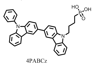 4PABCz; (4-(9'-phenyl-9H,9'H-[3,3'-bicarbazole]-9-yl)butyl)phosphonic acid