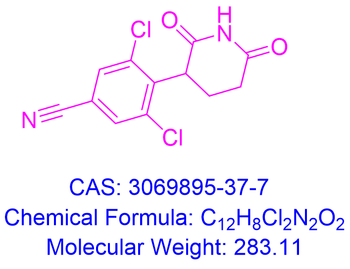 3,5-二氯-4-(2,6-二氧代哌啶-3-基)苯甲腈
