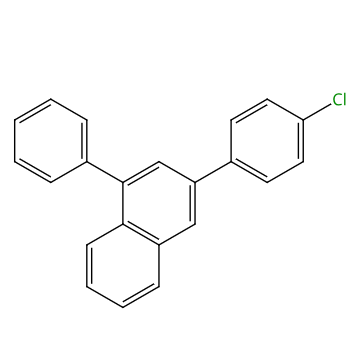 3-(4-氯苯基)-1-苯基萘；103973-25-7
