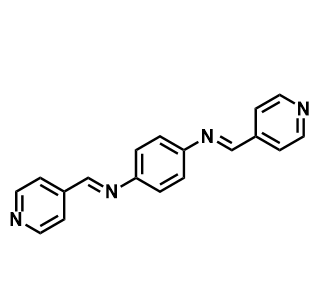 (E,E)-N1,N4-双(吡啶-4-亚甲基)苯-1,4-二胺