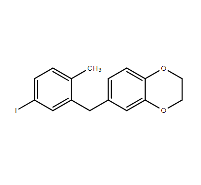6-(5-iodo-2-methylbenzyl)-2,3-dihydrobenzo[b][1,4]dioxine
