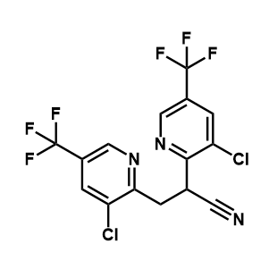 2,3-二[3-氯-5-(三氟甲基)吡啶-2-基]丙腈