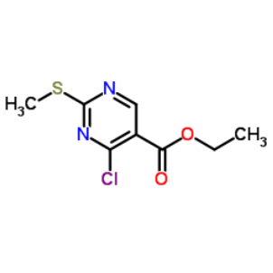 4-氯-2-甲硫基嘧啶-5-羧酸乙酯；5909-24-0