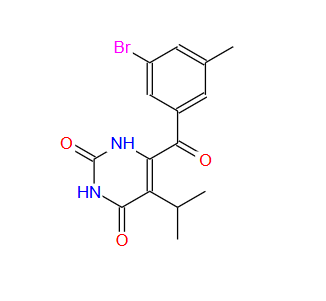 6-(3-溴-5-甲基苯甲酰)-5-异丙基嘧啶-2,4(1H,3H)-二酮