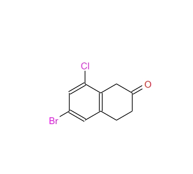 6-溴-8-氯-3,4-二氢萘-2(1H)-酮