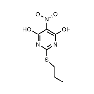 5-硝基-2-(丙基硫代)嘧啶-4,6-二醇