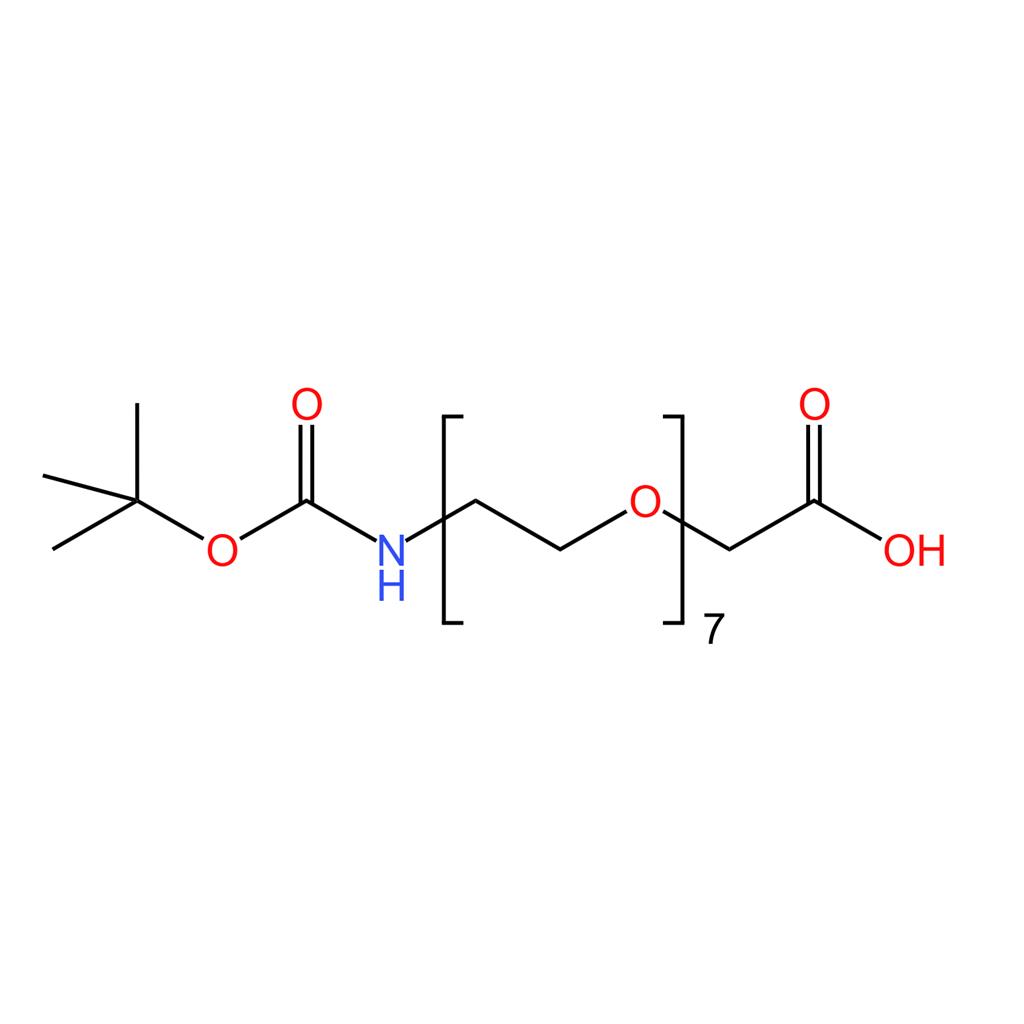 叔丁基-氨基-七乙二醇-乙酸  98%