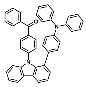 (4-(1-(4-(二苯氨基)苯基)-9H-咔唑-9-基)苯基)(苯基)甲酮