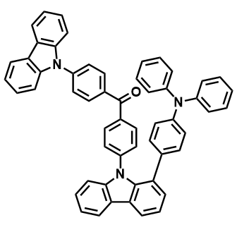 (4-(9H-咔唑-9-基)苯基)(4-(1-(4-(二苯氨基)苯基)-9H-咔唑-9-基)苯基)甲酮
