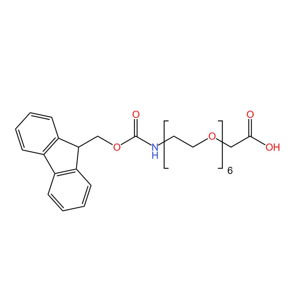9-芴甲氧羰基-氨基-六乙二醇-乙酸  98%