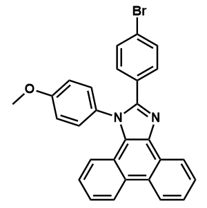 2-(4-溴苯基)-1-(4-甲氧基苯基)-1H-菲并[9,10-d]咪唑