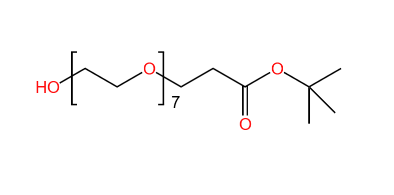 羟基-七乙二醇-丙酸叔丁酯   98%