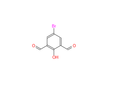 5-溴-2-羟基-1,3-苯二羧醛  1,3-Benzenedicarboxaldehyde, 5-broMo-2-hydroxy-  109517-99-9