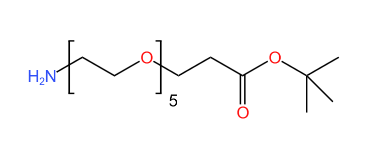 氨基-五乙二醇-丙酸叔丁酯  98%