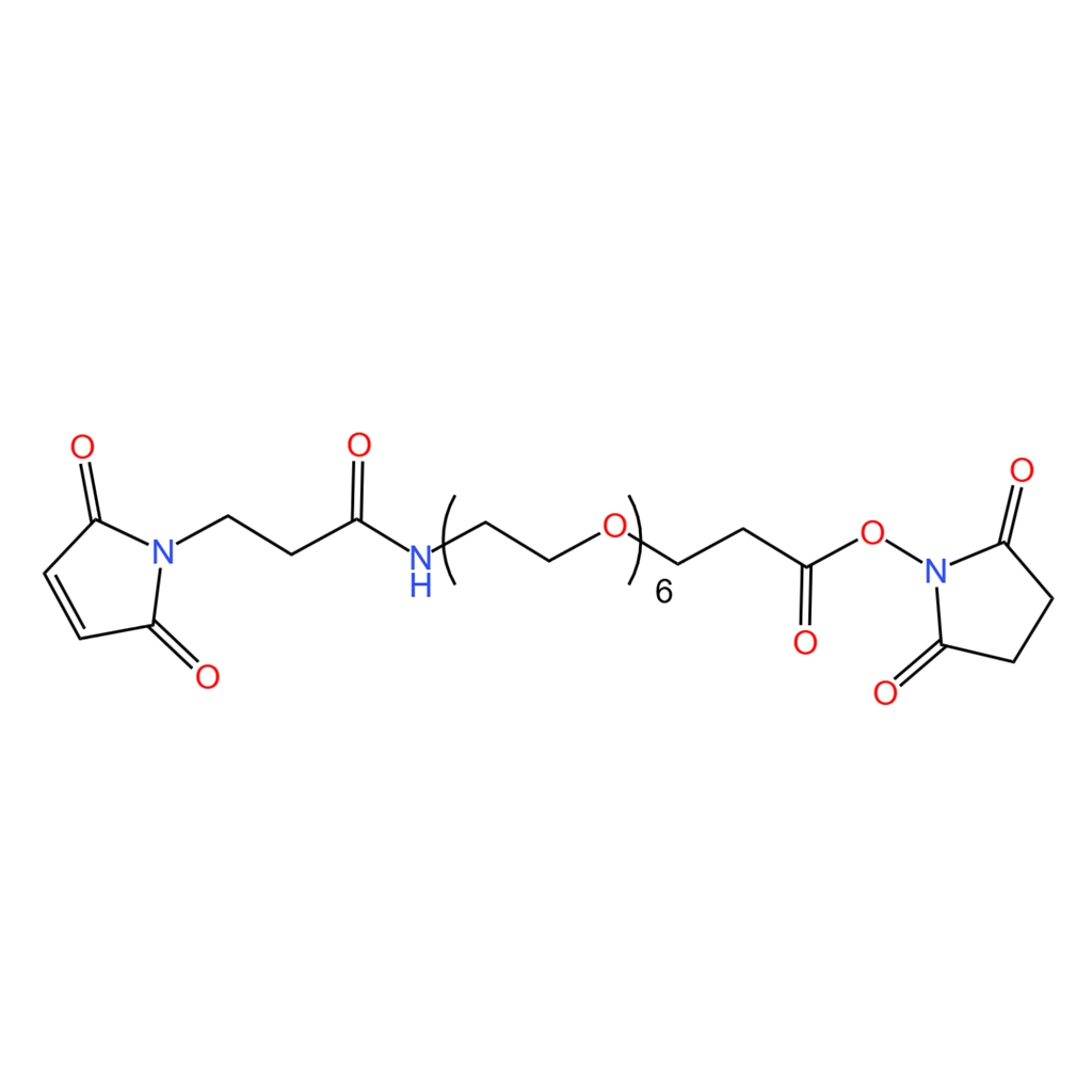 马来酰亚胺-六乙二醇-丙酸琥珀酰亚胺酯  98%