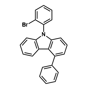 9-(2-溴苯基)-4-苯基-9H-咔唑