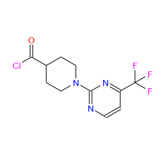 1-(4-三氟甲基)嘧啶-2-基哌啶-4-羰酰氯；306934-79-2；1-[4-(TRIFLUOROMETHYL)PYRIMIDIN-2-YL]PIPERIDINE-4-CARBONYL CHLORIDE