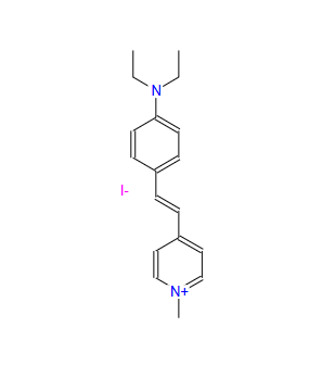 105802-46-8；4-(4-二甲氨苯乙烯基)-1-甲基碘化吡啶；4-DI-2-ASP