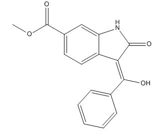 (Z)-methyl 3-(hydroxy(phenyl)methylene)-2-oxoindoline-6-carboxylate