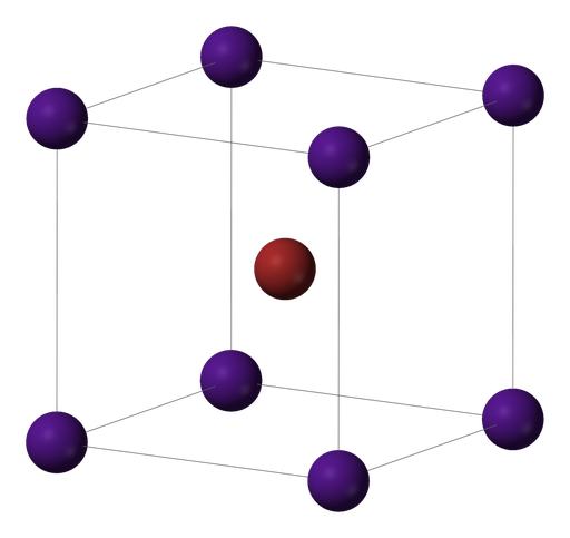 cesium-bromide crystal structure