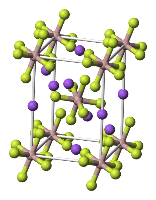 cryolite crystal structure
