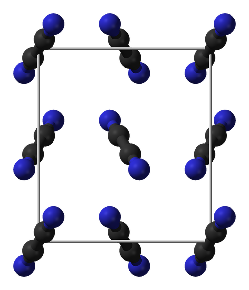 cyanogen crystal structure