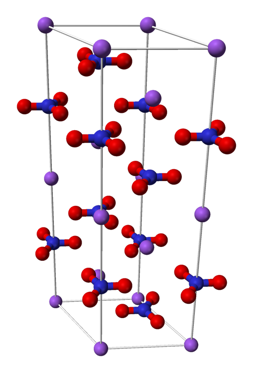 sodium-nitrate crystal structure