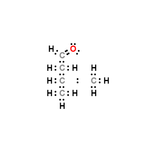 (ch3)2chch2cho lewis structure