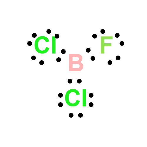 bcl2f lewis structure