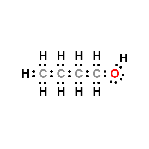 butanol lewis structure