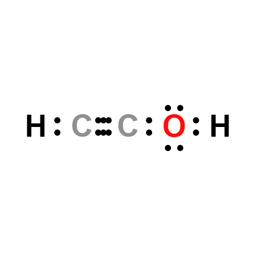 c2h2o lewis structure