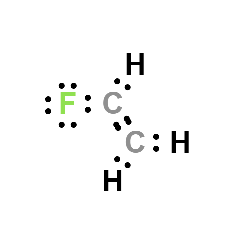 c2h3f lewis structure