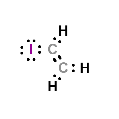 c2h3i lewis structure