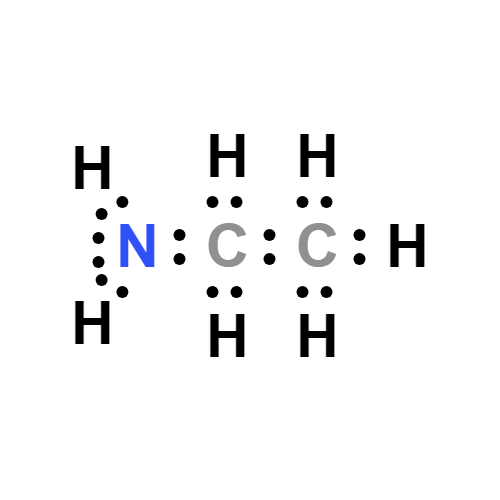 c2h7n_2 lewis structure