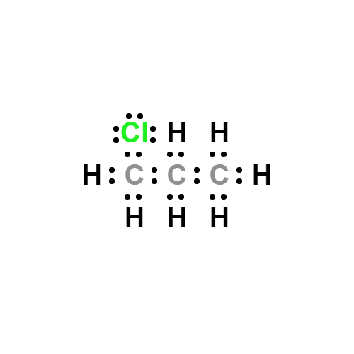 c3h7cl_2.0 lewis structure