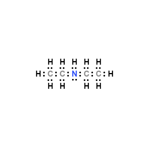 c4h11n_2.0 lewis structure