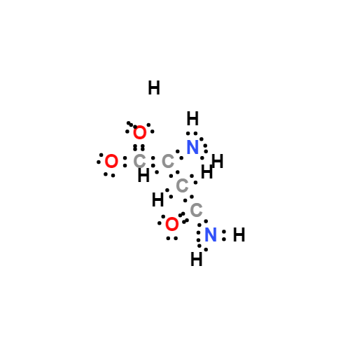 c4h8n2o3 lewis structure